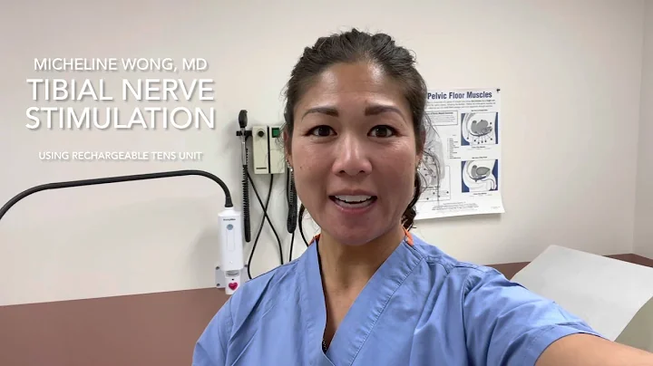 Tibial nerve stimulation using rechargeable TENS Unit