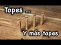 COMO HACER LOS TOPES MÁS SIMPLES PARA BANCO DE CARPINTERO