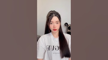 Hướng dẫn kiểu buộc tóc nửa đầu siêu hack tuổi 🥰