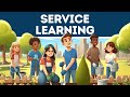 التعلم من خلال الخدمة شرح للمبتدئين في 3 دقائق