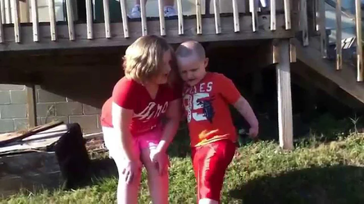 Kiera and Caleb ALS Ice Bucket Challenge