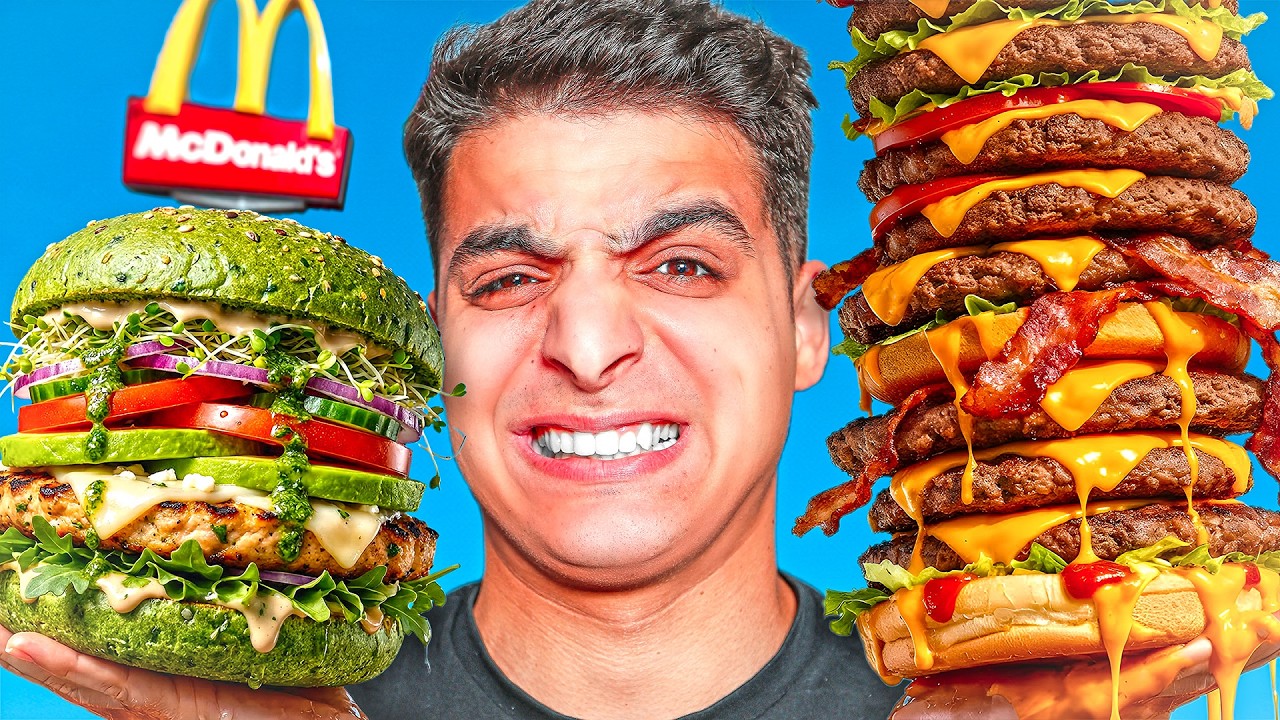 Comand Fiecare Produs SĂNATOS vs NESĂNĂTOS din Fast Food-uri