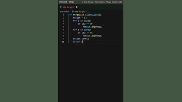 Merge two lists and sort it, but... #shorts#coding #python #learning #try #easy