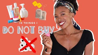 10 Things I No Longer Buy | Sustainable & Money Savings $