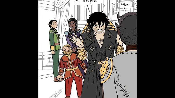 This is why he has no friends 🙃 #baldursgate3 #bg3 #gortash #darkurge #minthara #durgetash