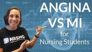 Angina vs MI for Nursing Students
