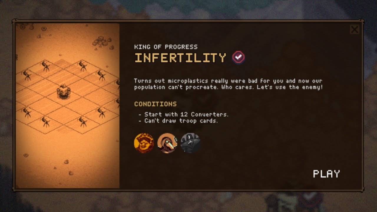King of Progress Quest Mode - Infertility | 9 Kings