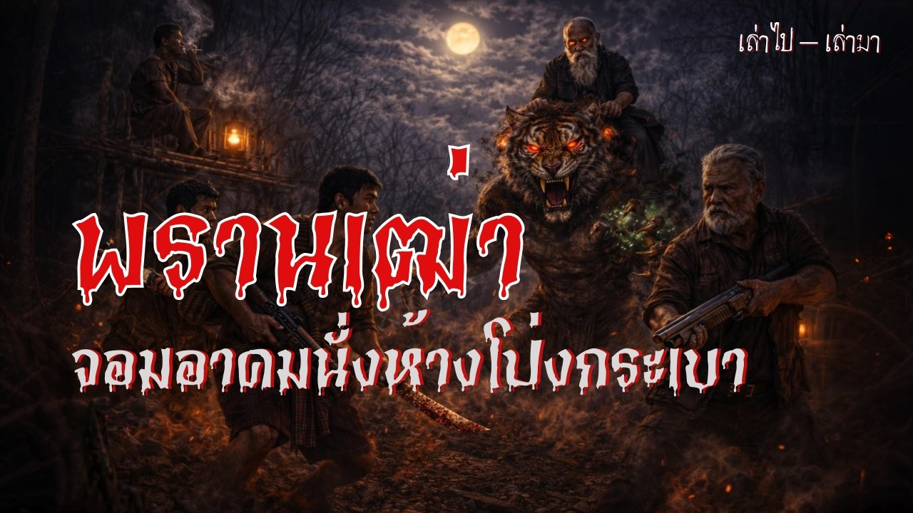 พรานเฒ่าจอมอาคม นั่งห้างโป่งกระเบา