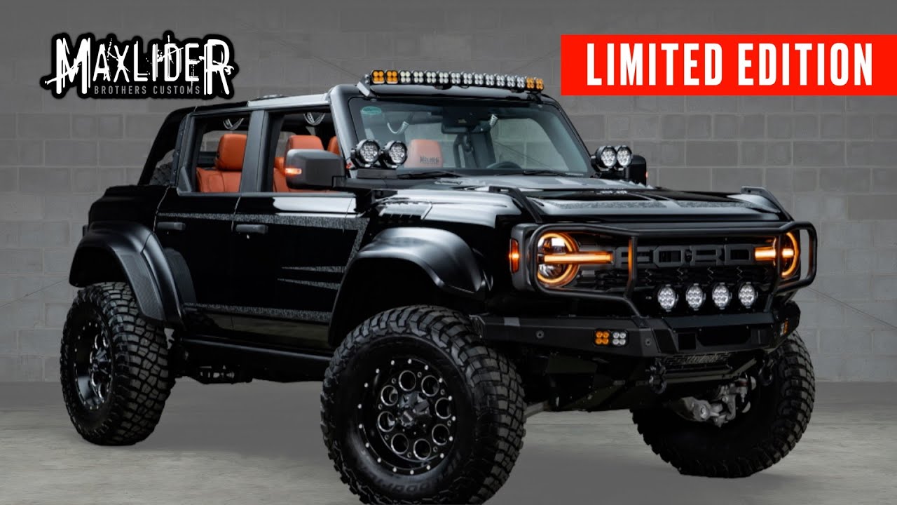 For Sale:  LIMITED EDITION! 2022 MAXLIDER Shadow Black Ford Bronco Raptor