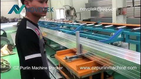 CZ Purlin Machine Stacker