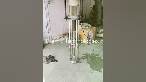 High Speed Agitator / Batch Homogenizer Mixer