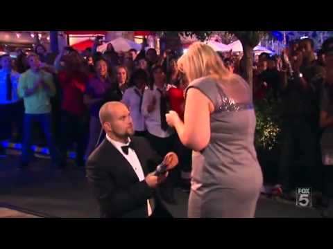 Marriage Proposal & Wedding in an Enormous Dancing Mobbed