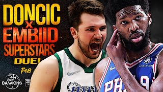 Luka Puts On a Show In a Superstars Duel vs Embiid 🔥🔥 | Feb 4, 2022 | FreeDawkins