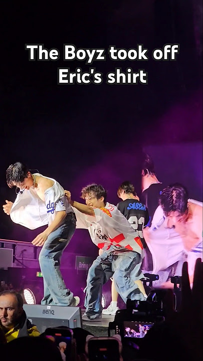 Eric of The Boyz shirtless London 2024 #theboyz#theboyzlondon#zeneration2#더보이즈#제너레이션2#erictheboyz
