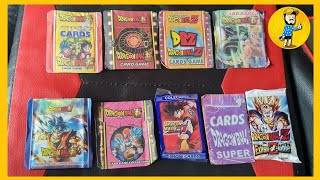 ABRINDO TODOS OS CARDS DE DRAGON BALL DO NOSSO ESTOQUE