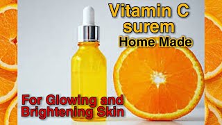 Vitamin C serum For Glowing Skin l Home made l Mirab beauty salon