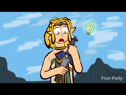 (ANIMATION) TLOZ: TOTK - Zelda becomes a time god