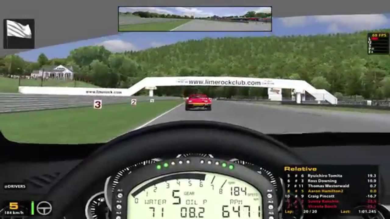 iRacing, Mazda MX-5 Cup at Lime Rock Park