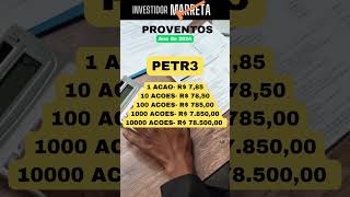 #rendapassiva #educaçãofinanceira #petr3 #acoes #açõesparainvestir #petrobras