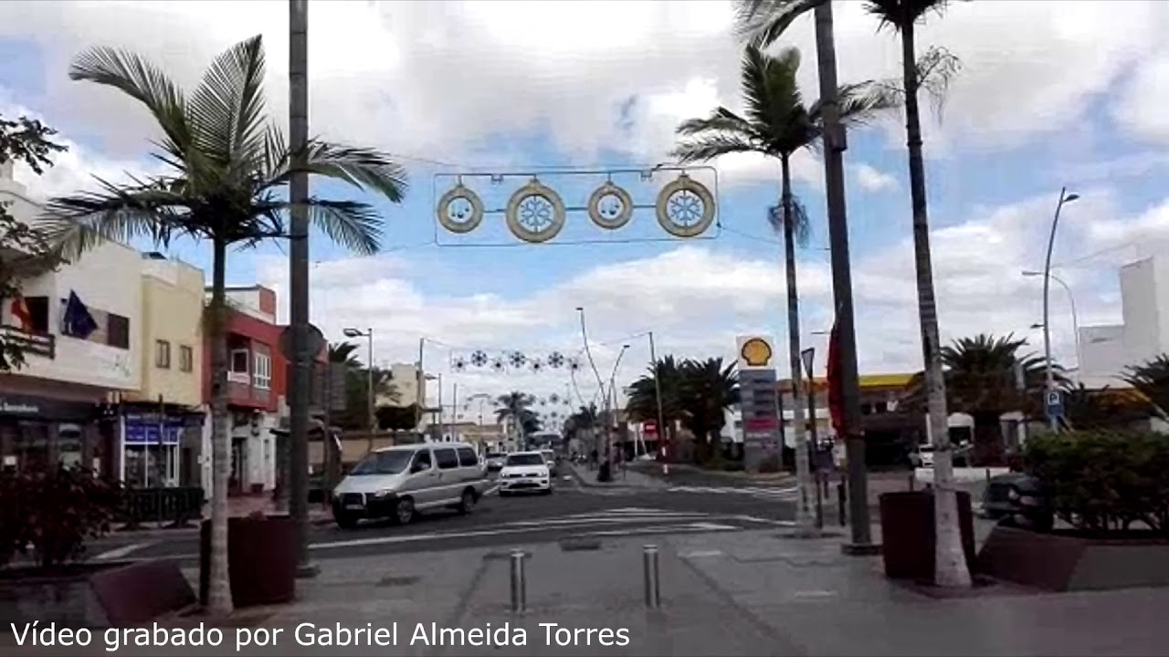 Paseo por la Avenida de Canarias, Vecindario (Gran Canaria) - YouTube