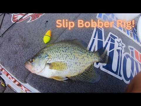 How To SLIB BOBBER Rig For CRAPPIE! (SIMPLE And EASY!!) 