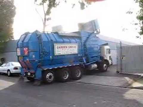 Garden Grove Disposal Truck 2380 Youtube