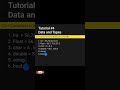Tutorial #4 "Top Secret of Data Types Every Programmer Must Know!"Data Types in C++ Programming