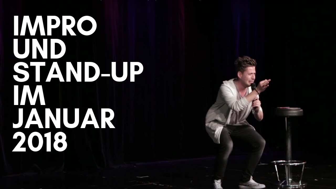Joël von Mutzenbecher: Impro und Stand-Up im Januar 2018