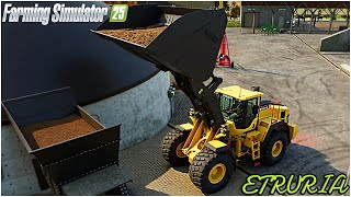 ETRURIA FS25 #77 - UNA PALA GOMMATA VOLVO PER IL BIOGAS - GAMEPLAY ITA