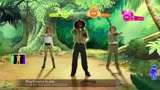 Just Dance Disney Party - Bare Necessities Gameplay
