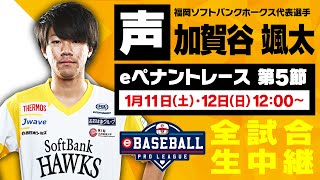 【声】福岡ソフトバンクホークス代表選手　加賀谷 颯太 / eBASEBALL プロリーグ