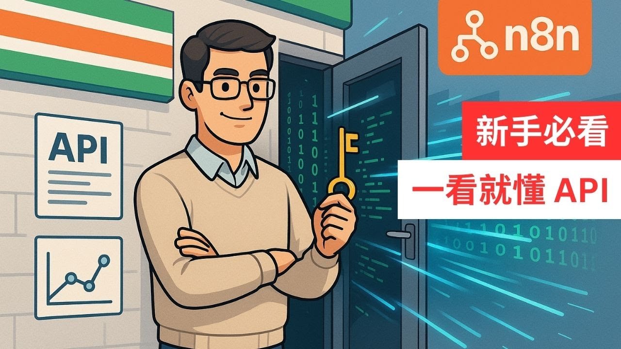 什麼是 API？學懂後能在n8n使用所有服務！n8n 真實案例實作教學 #n8n #api #工作流 - YouTube
