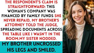 Siblings Contested My Entire Estate In Court Then I Handed Their Attorney One Page That Left Him...