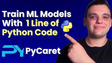 Train Machine Learning Models with Just 1 Python Line Easily! (PyCaret Guide)