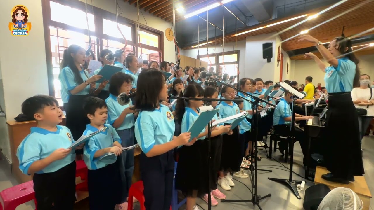 Khúc Ân Tình (Phùng Minh Mẫn) | Ca đoàn thiếu nhi Cecilia | GX. Mẫu Tâm | Giáo hạt Xóm Chiếu