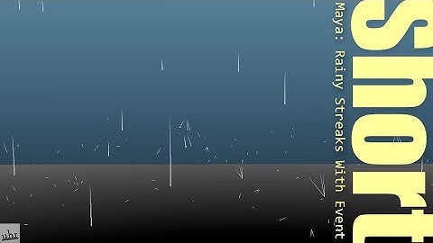 Maya: Rainy Streaks With Event