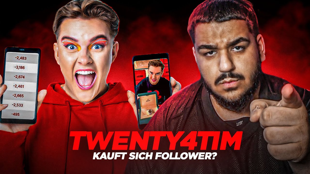 TWENTY4TIM kauft sich FOLLOWER? 💀 (Fake Influencer Edition)