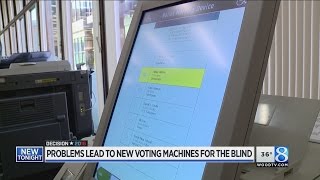 More voting problems for blind people; state promises fix