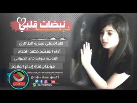 شيله غزليه بمتياز نبضات قلبي كلمات علي عبدربه الطاهري بصوت المنشد محمد الحداد مؤنتاج إبداع الملاجم