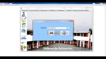 Sistema de control de asistencia colegio java y mysql