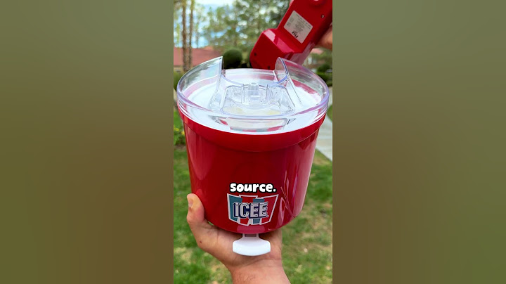 what an ICEE ice cream machine looks like