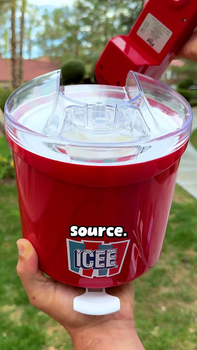 what an ICEE ice cream machine looks like