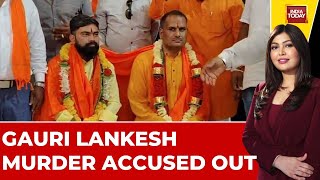 Gauri Lankesh Murder Accused Given Heros Welcome In Vijayapura India Today News