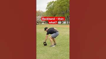 Softball Throwing Mechanics on Backhands