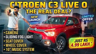 Citroen C3 Live Optional 😎 Base Model में ही सब feature डाल दिये 