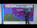 Winter storm update: timing and freezing rain