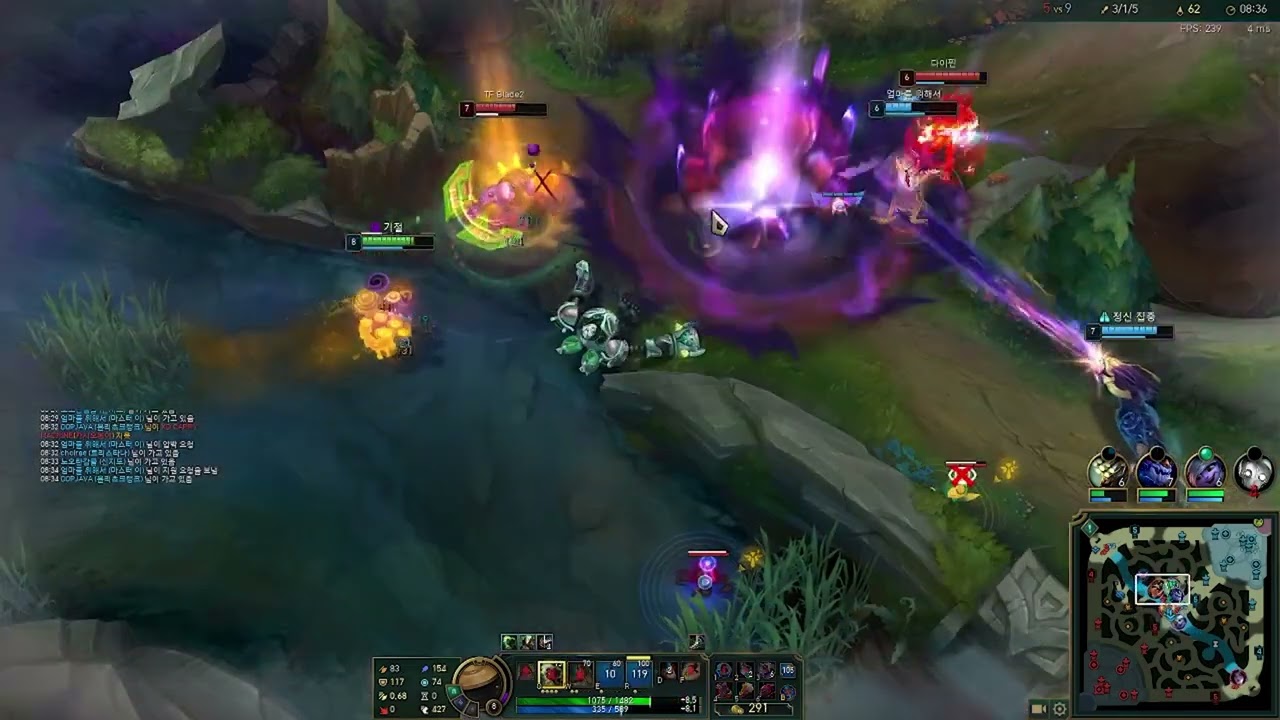 노오란감귤 vs TF Blade [신지드 vs 레넥톤] full