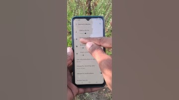 Sounds and Vibration settings in Vivo V21e Smartphone #5minutestech #vivov21e