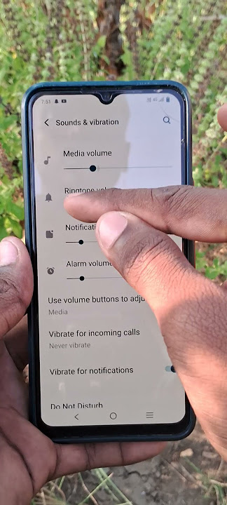 Pengaturan Suara dan Getaran di Smartphone Vivo V21e #5minutestech #vivov21e