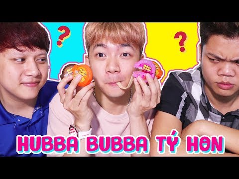 KẸO HUBBA BUBBA TÝ HON THỬ LÒNG ĐẠI CA LỚP 9A & BỐN KHỐN ĐỐN